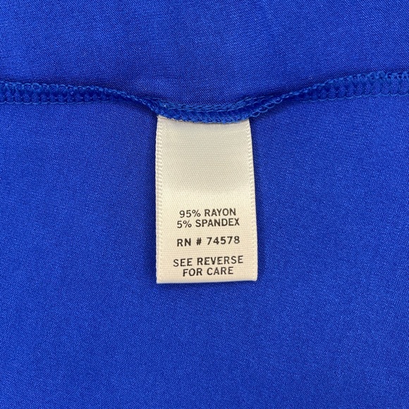 Cache Bright Blue Top with Embellishment Size S - Picture 7 of 7